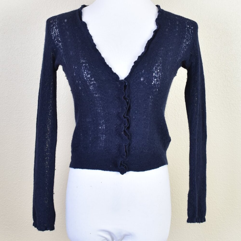 Ralph Lauren Black Label Cashmere Cardigan Tank Twin Set - S - Picture 8 of 14